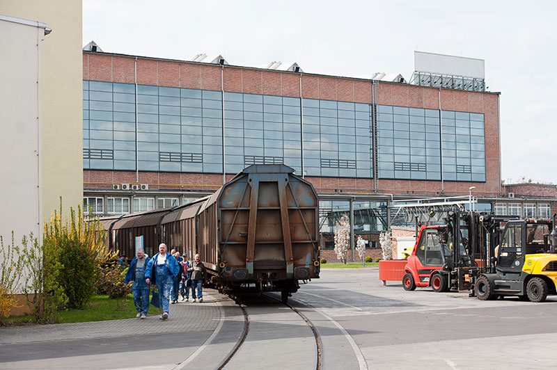 Schienenverkehr im Industriepark